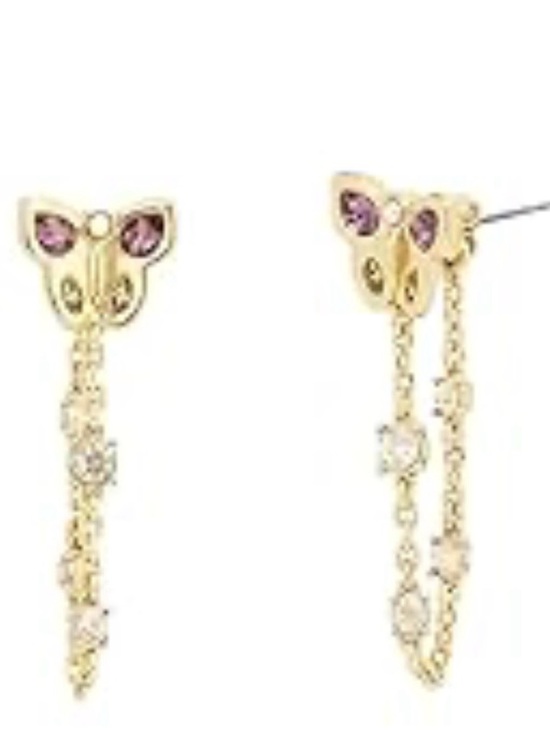 Coach Jewelry - NWT Coach Butterfly Front Back Earrings Multi One Size